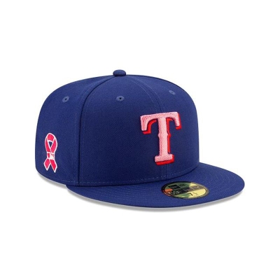 Texas Rangers Gorra | New Era MLB Mother's Day 59fifty Fitted Cap Mexico - Azules